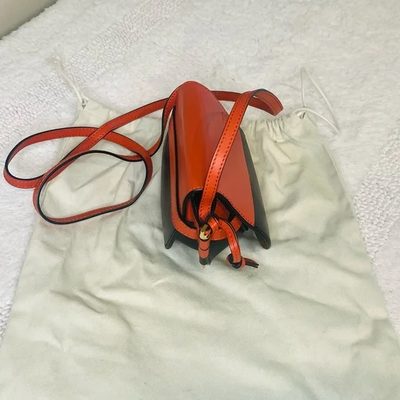 Loewe Gate Mini Crossbody Bag | Two-Tone Leather | Authentic - Picture 4 of 9